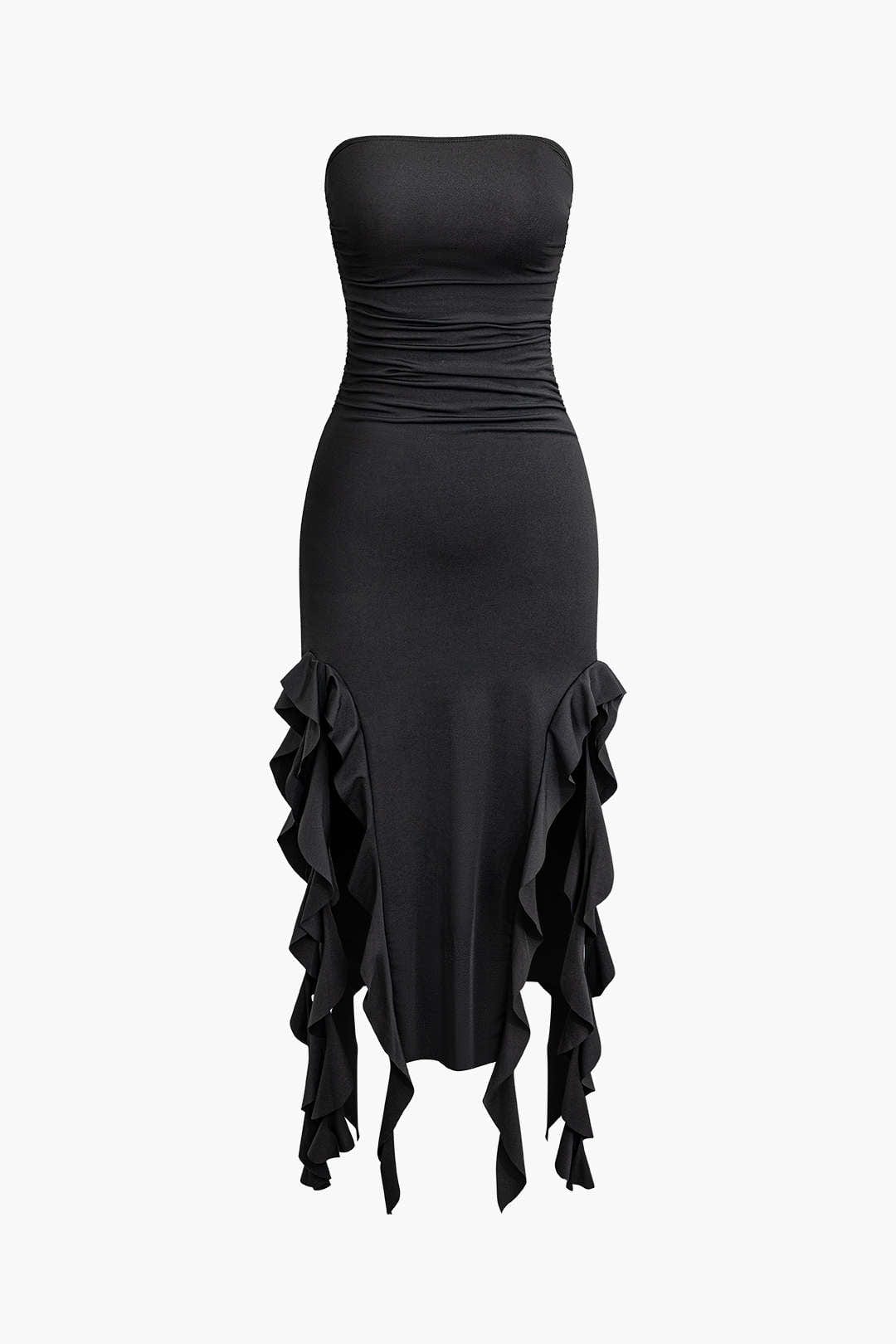Sydney | Elegant Women's Ruffled Maxi Dress