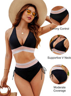 Harper | Women's Bohemian Halter Bikini Set