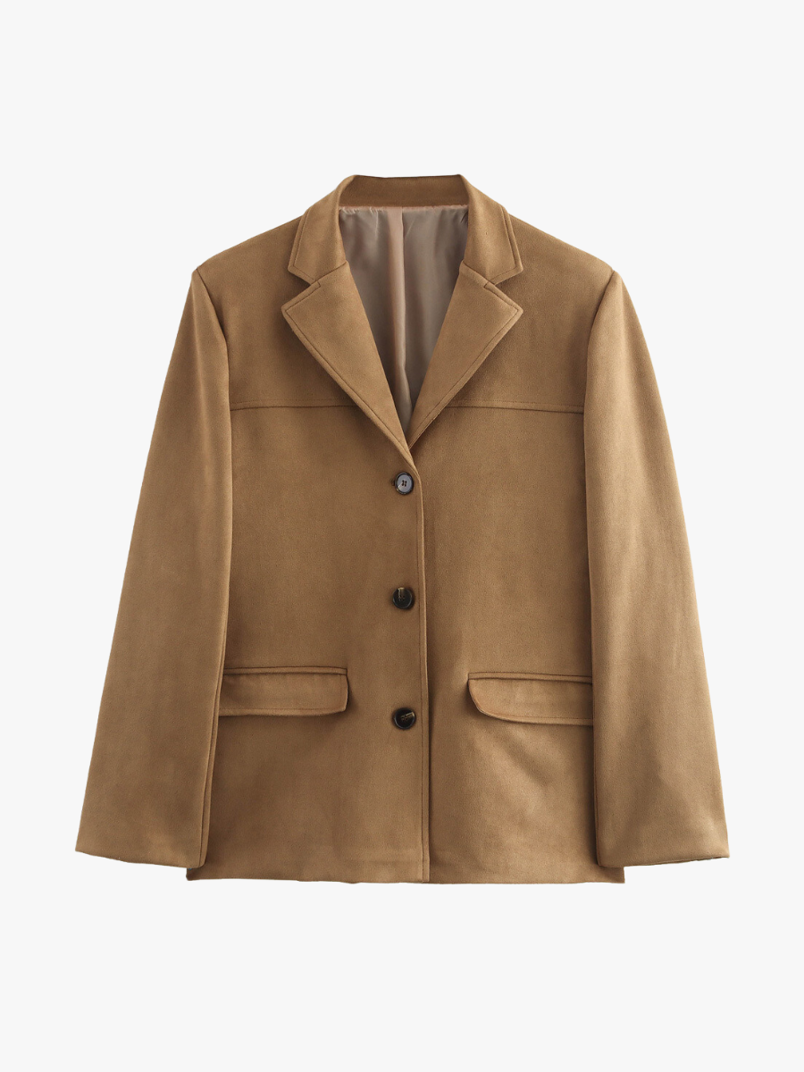 Jensen | Classic Women's Suede-Like Blazer