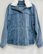 Wynona | Women's Sherpa Lined Denim Jacket