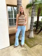 Natisha | Women's High-Waisted Flare Jeans