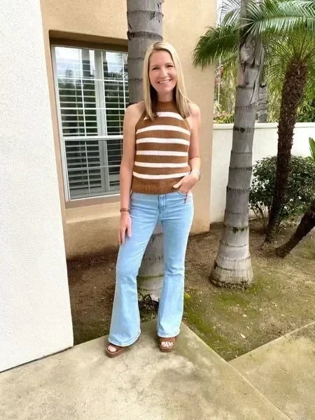 Natisha | Women's High-Waisted Flare Jeans