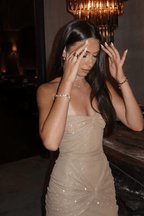 Mariajose | Glamorous Women's Sparkle Mesh Gown for Formal Events