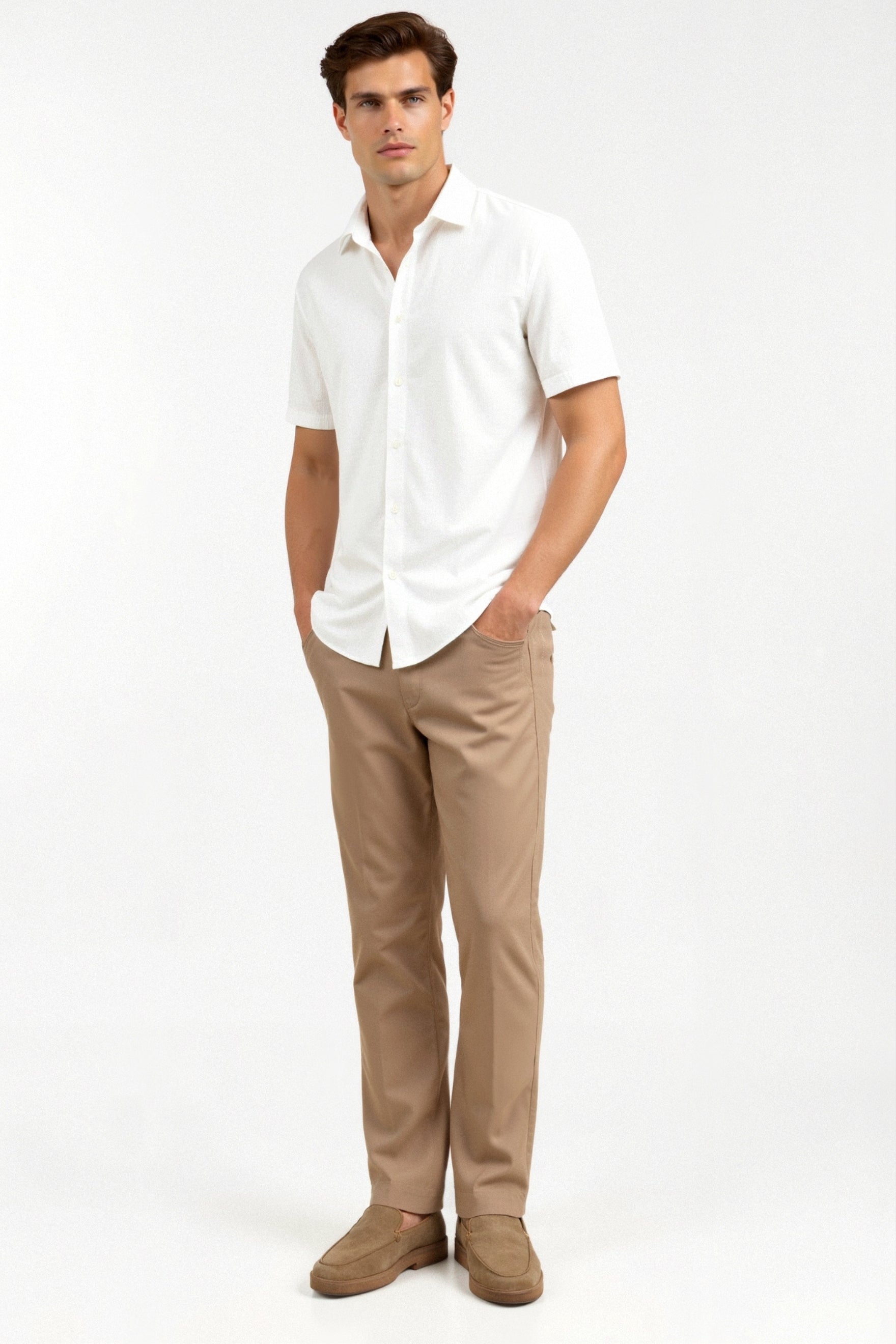 Tre Textured Short-Sleeve Shirt | Men's Casual Wear
