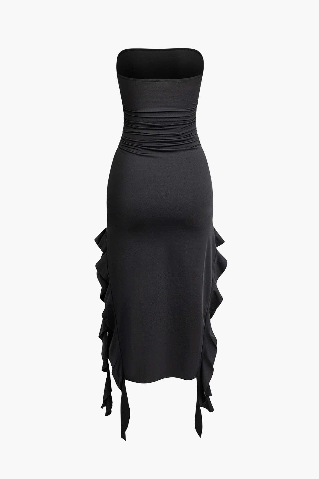Sydney | Elegant Women's Ruffled Maxi Dress