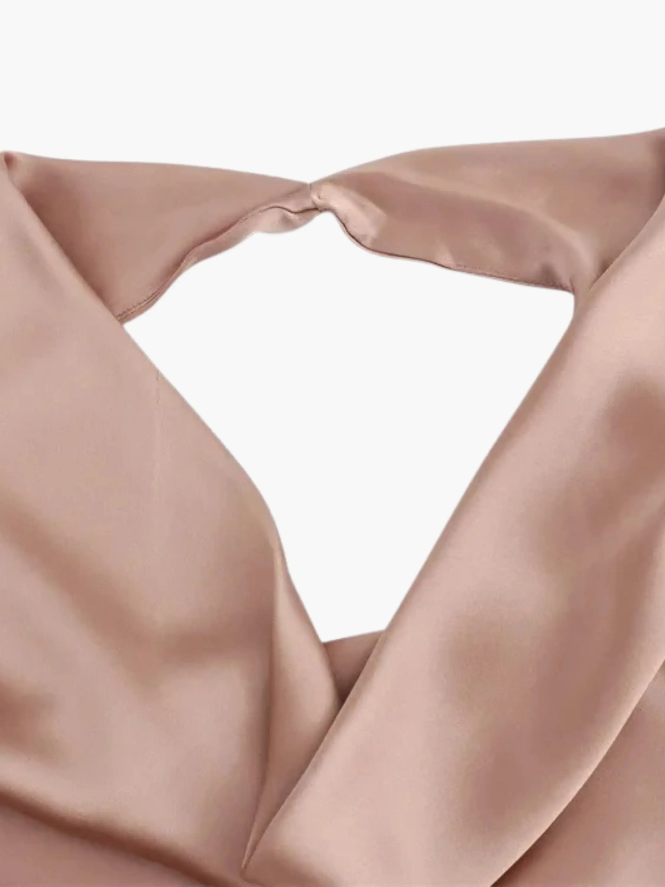 Nika | Women's Elegant Cowl Neck Satin Maxi Dress