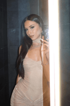 Mariajose | Glamorous Women's Sparkle Mesh Gown for Formal Events