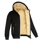 Eleazar | Men's Sherpa-Lined Hoodie Jacket
