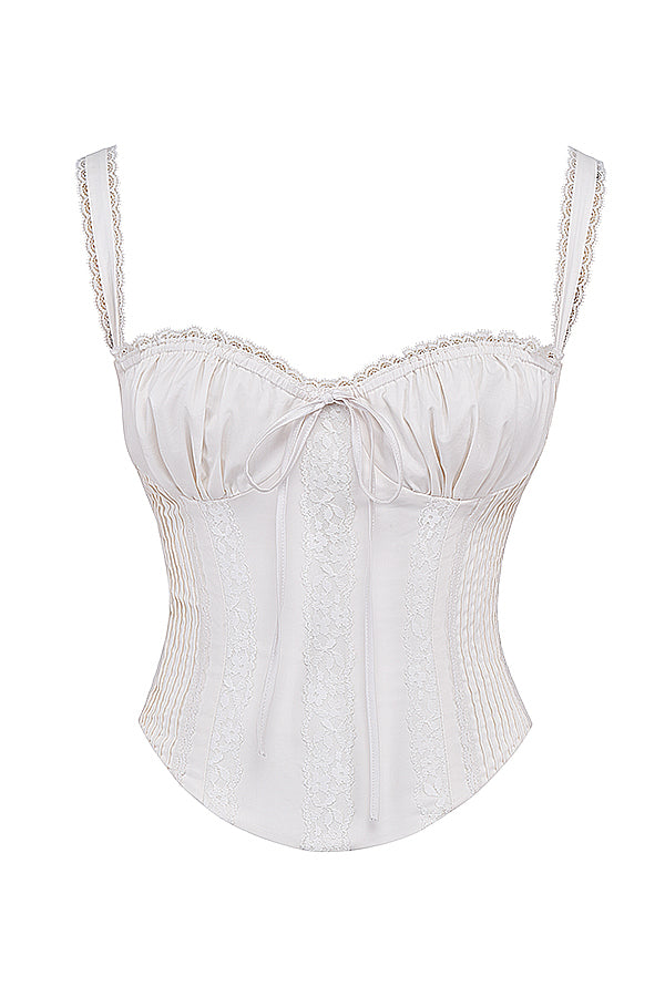 Breann | Elegant Women's Lace Corset Top