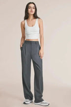 Ardell | Elegant High-Waist Wide-Leg Trousers for Women