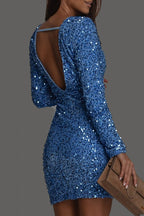 Aubrey | Women's Glamorous Sequin Bodycon Mini Dress