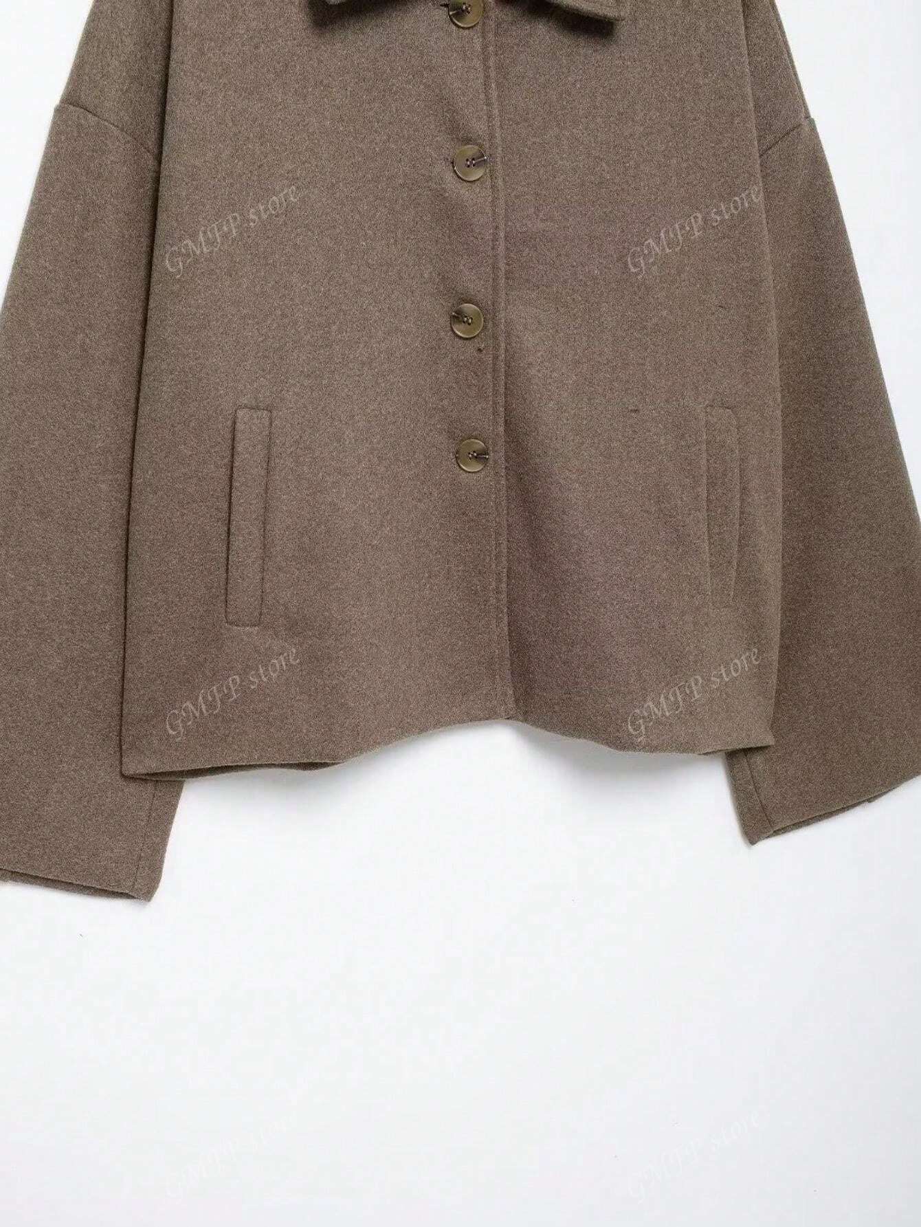 Fatoumata Cropped Jacket | Women's Wool Blend Outerwear