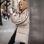 Kinsleigh | Chic Women's Diamond-Quilted Padded Coat