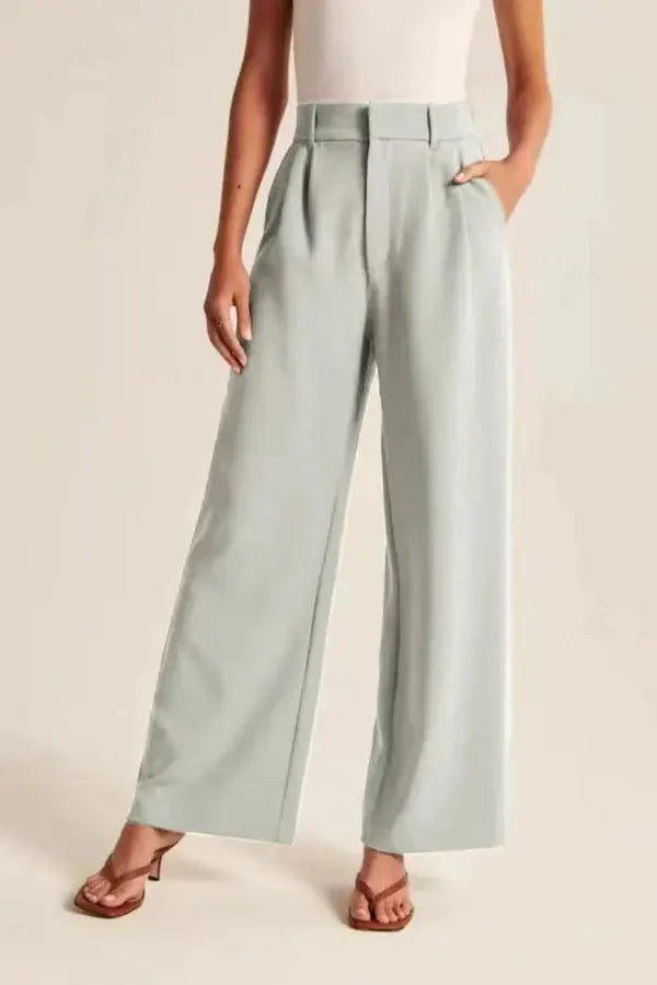 Sahara Flowing Wide-Leg Trousers | Elegant Women's Apparel