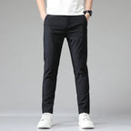 Einar Slim-Fit Straight-Leg Trousers for Men