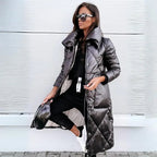 Italy | Chic Women's High Collar Puffer Coat