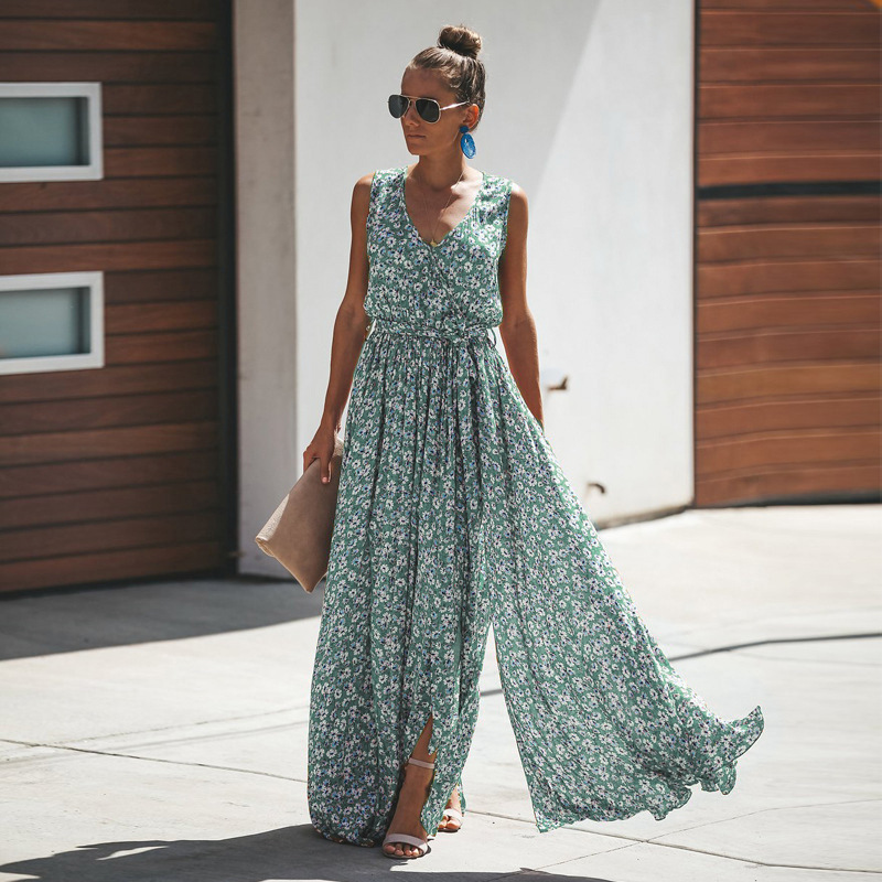 Ari | Women's Flowy Floral Maxi Dress