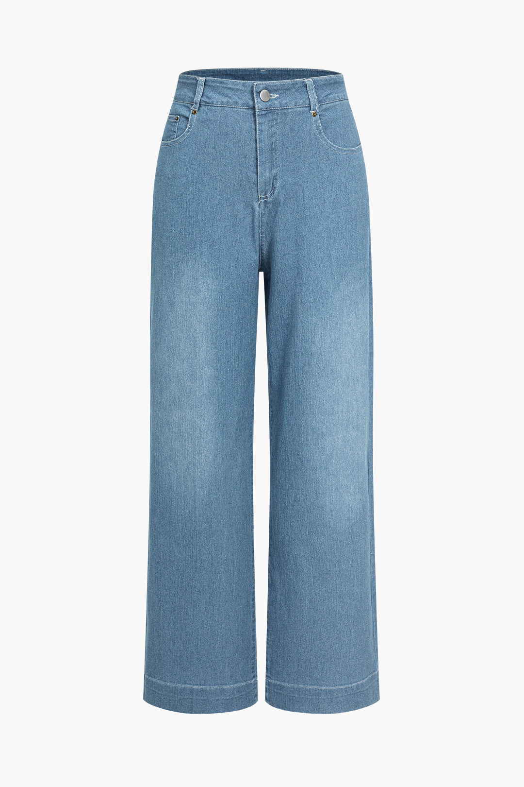 Ophelia Wide-Leg Denim Jeans for Women