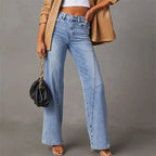 Aminah | Women Contemporary Wide Leg Jeans