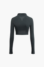 Harlow | Women's Sporty Ribbed Knit Two-Piece Set