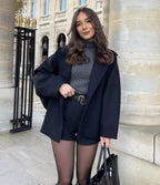 Lanora Oversized Wool Blend Coat | Women's Essential Outerwear