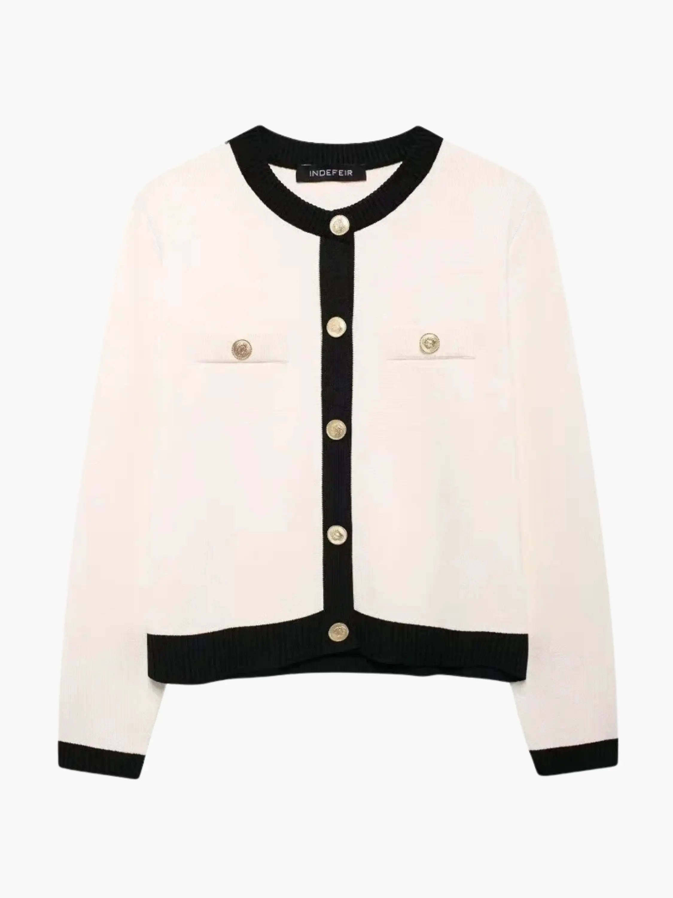 Adelita | Elegant Women's Knit Button-Down Cardigan