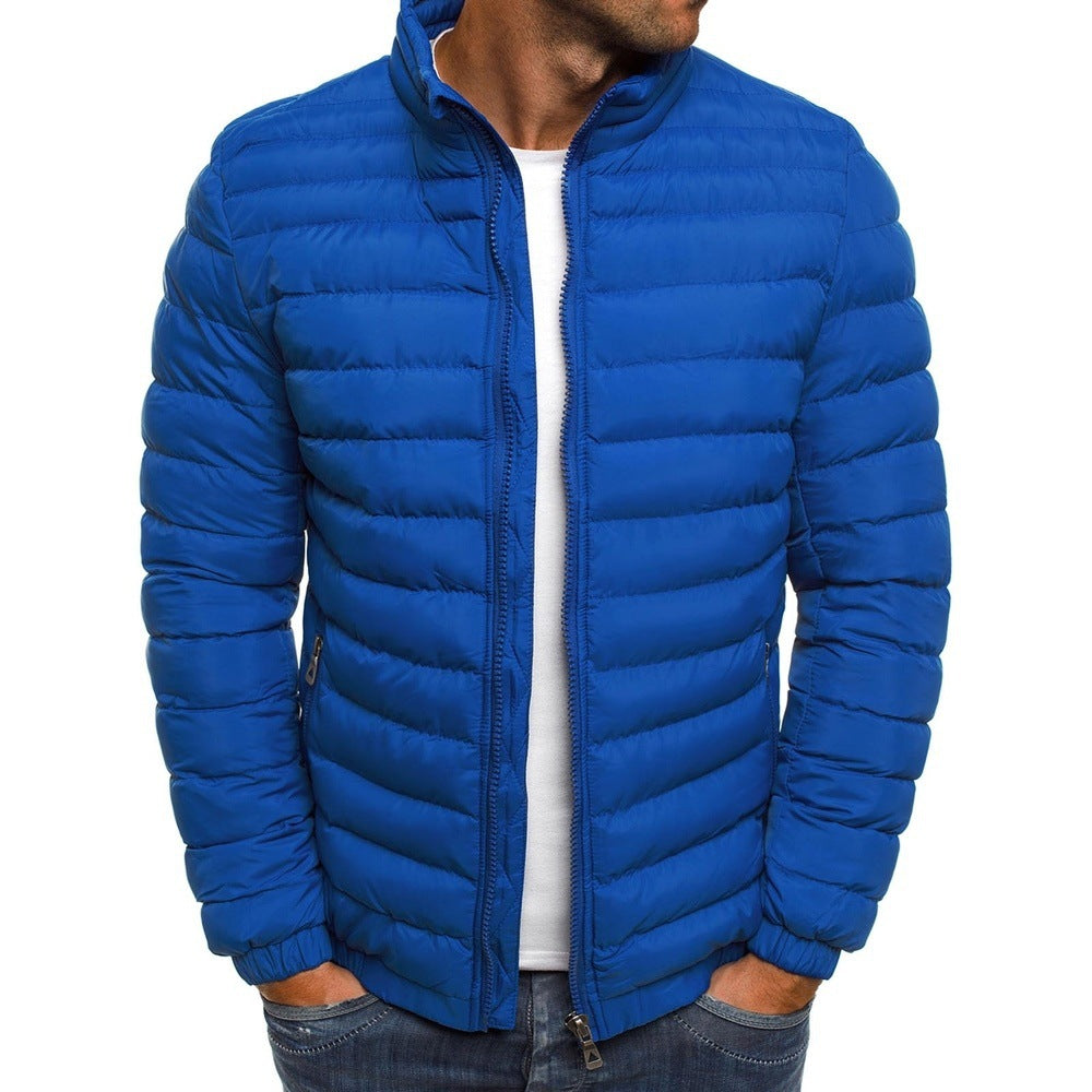 Coleton | Lightweight Men's Horizontal Quilted Puffer Jacket