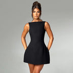 Aislyn Elegant A-Line Mini Dress | Chic Women's Party Wear