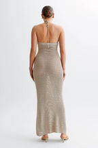 Kristan | Fashion-forward Women's Crochet Maxi Dress