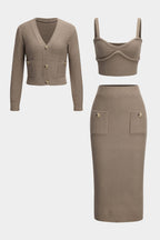 Jovanna | Chic Women's Three-Piece Knit Set