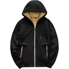 Eleazar | Men's Sherpa-Lined Hoodie Jacket