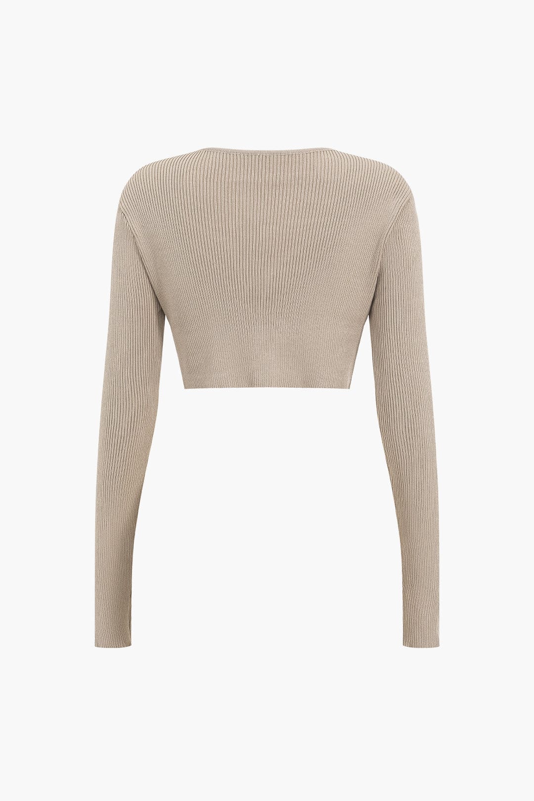 Walter Ribbed Twist-Detail Knit Set | Chic Women's Two-Piece Outfit