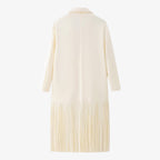 Heidi | Elegant Women's Fringe Hem Coat