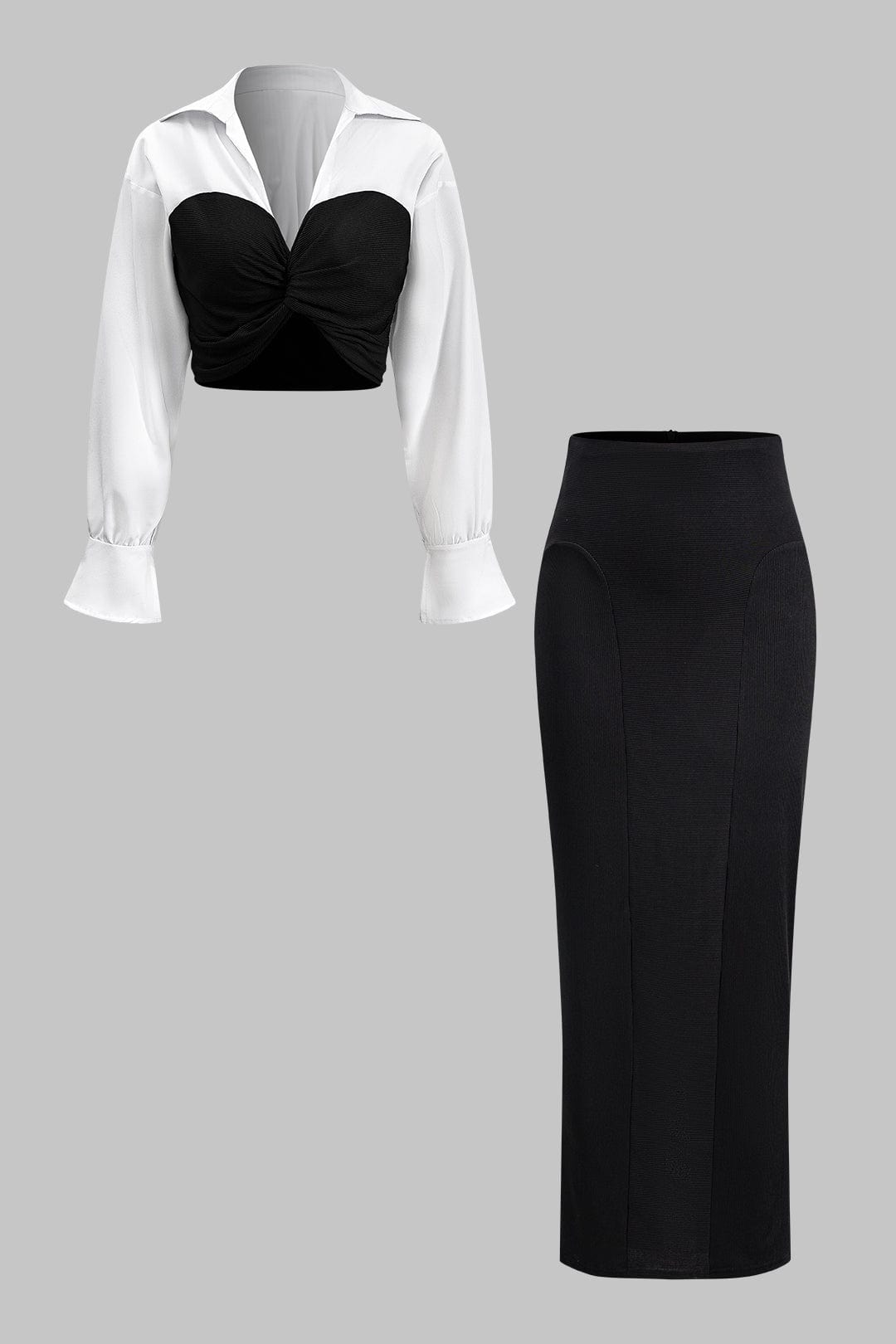 Royalty | Women's Two-Piece Set (Top and Skirt)