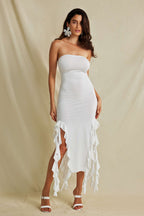 Sydney | Elegant Women's Ruffled Maxi Dress