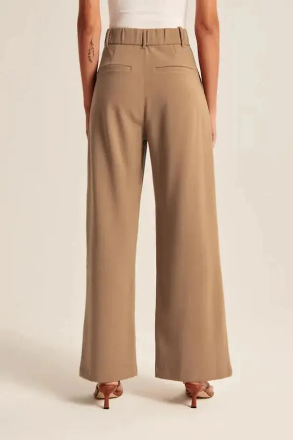 Ardell | Elegant High-Waist Wide-Leg Trousers for Women