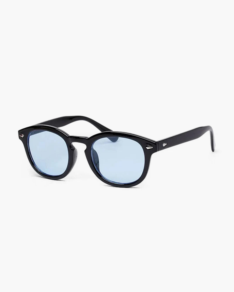 Harper | Classic Unisex Acetate Sunglasses with Stud Accents