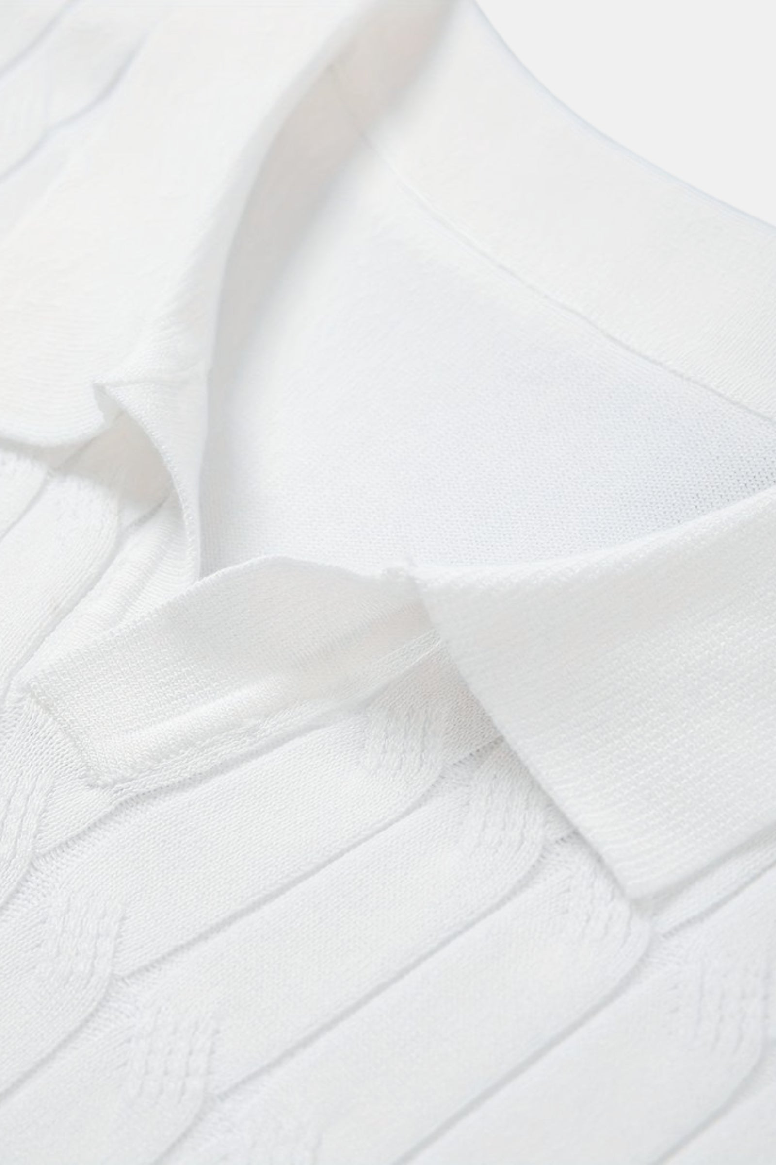 Joell Textured Knit Polo Shirt | Men's Smart Casual Top