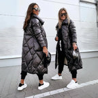 Italy | Chic Women's High Collar Puffer Coat