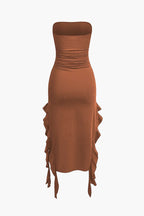 Sydney | Elegant Women's Ruffled Maxi Dress