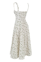 Jules | Romantic Floral Midi Dress for Women