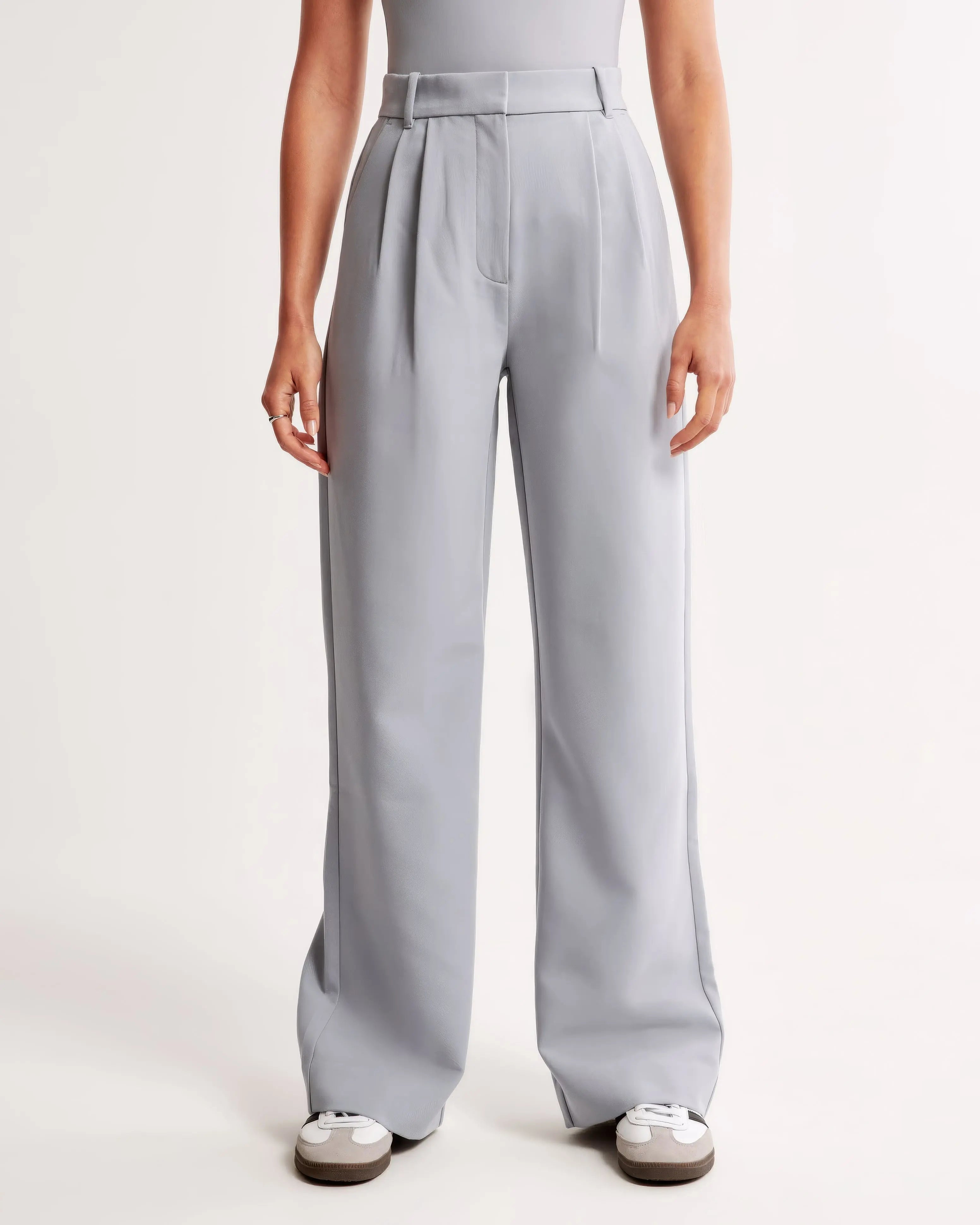Peri | Women's Wide-Leg High-Waist Trousers
