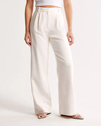 Peri | Women's Wide-Leg High-Waist Trousers