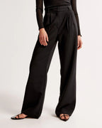 Peri | Women's Wide-Leg High-Waist Trousers