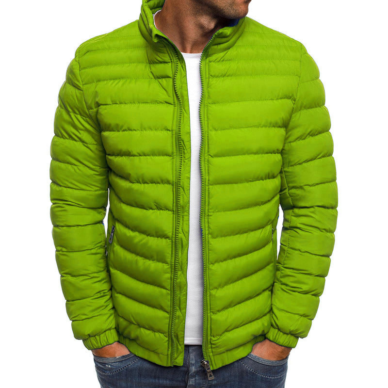 Coleton | Lightweight Men's Horizontal Quilted Puffer Jacket