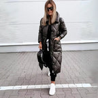 Italy | Chic Women's High Collar Puffer Coat