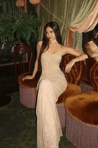 Mariajose | Glamorous Women's Sparkle Mesh Gown for Formal Events