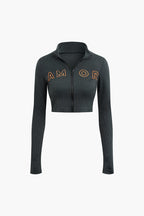 Harlow | Women's Sporty Ribbed Knit Two-Piece Set