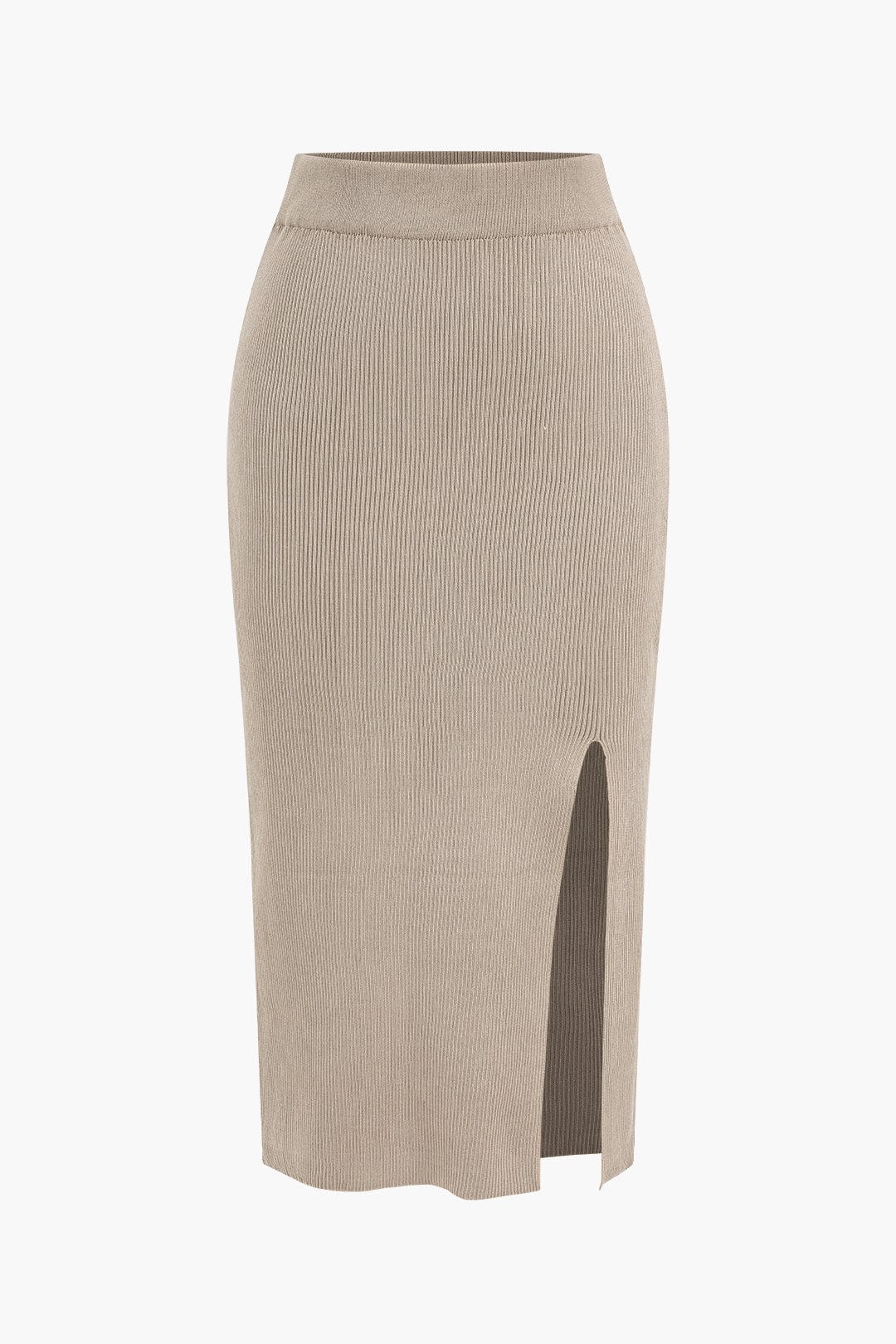 Walter Ribbed Twist-Detail Knit Set | Chic Women's Two-Piece Outfit