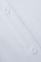 Dena | Women's Classic Button-Down Shirt with Curved Hem